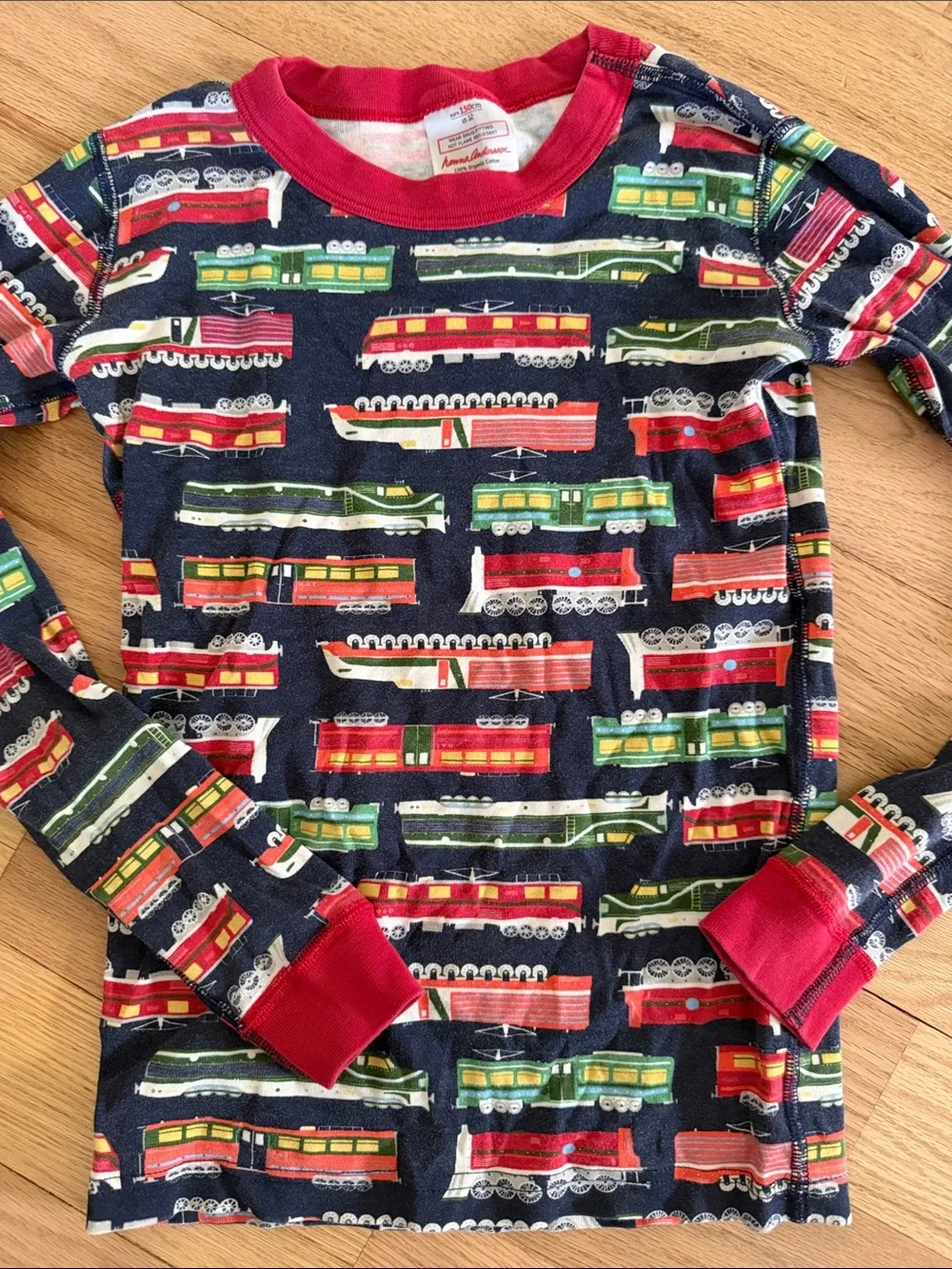 Hanna Andersson Kids Organic Cotton Pajama Bundle boys sz 12